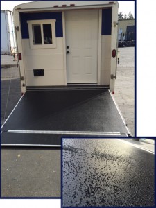 PCMRC Trailer with completed non-skid polyurea